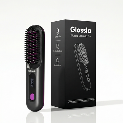 Spazzola Glossia - La rivoluzione dei capelli corti