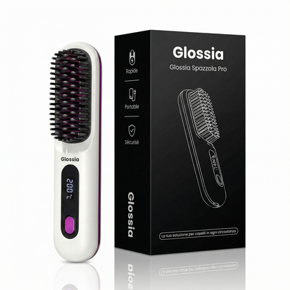 Spazzola Glossia - La rivoluzione dei capelli corti