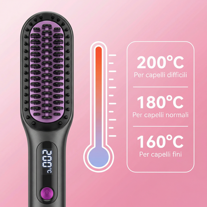 Spazzola Glossia - La rivoluzione dei capelli corti