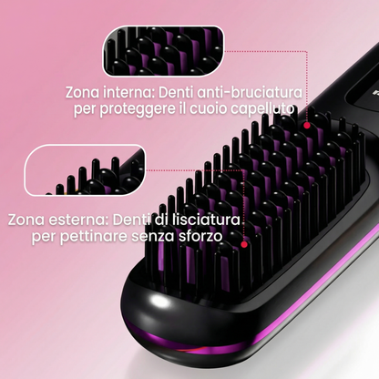 Spazzola Glossia - La rivoluzione dei capelli corti